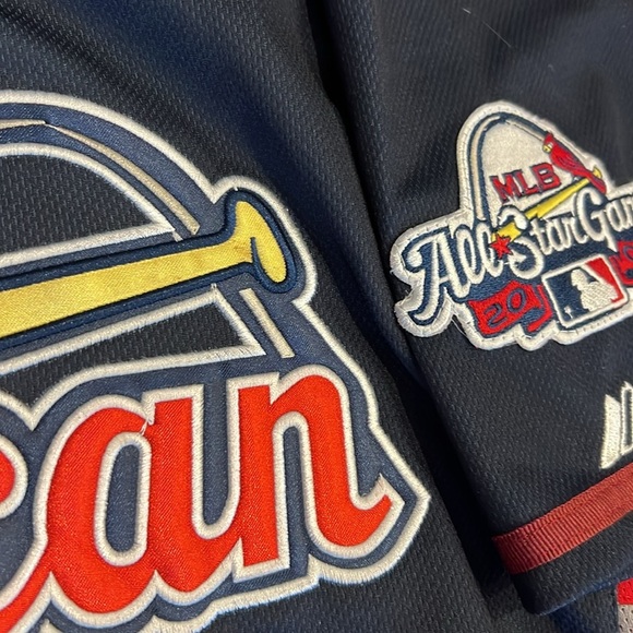 ⚾️ New 2009 All Star Game Jersey Boston Red Sox Pedroia Size 52 - Picture 3 of 9